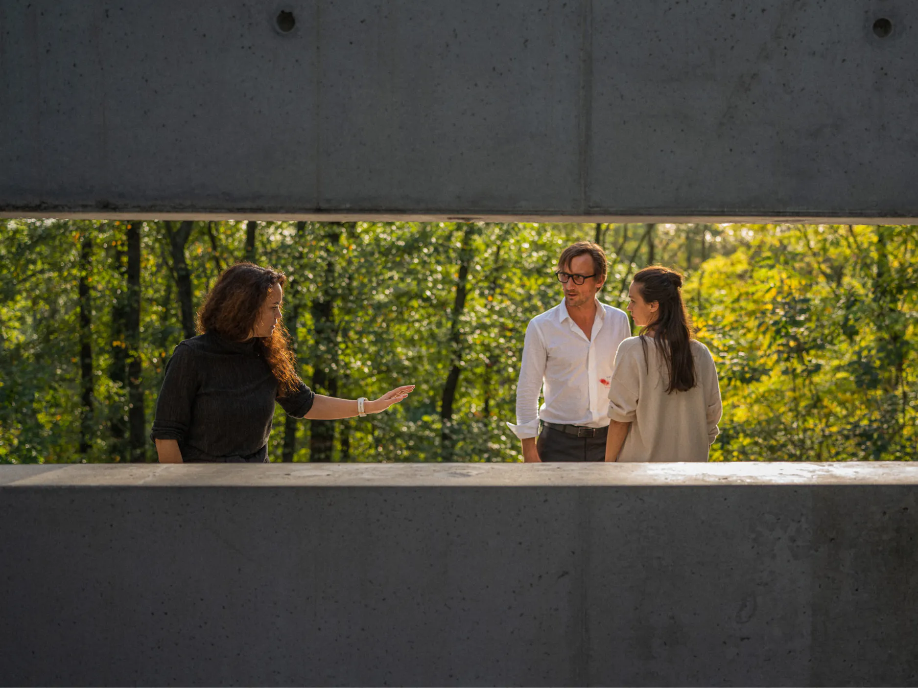 Zakulisje snemanja filma Odrešitev za začetnike, Sonja Prosenc daje komentarje glavnima igralcema